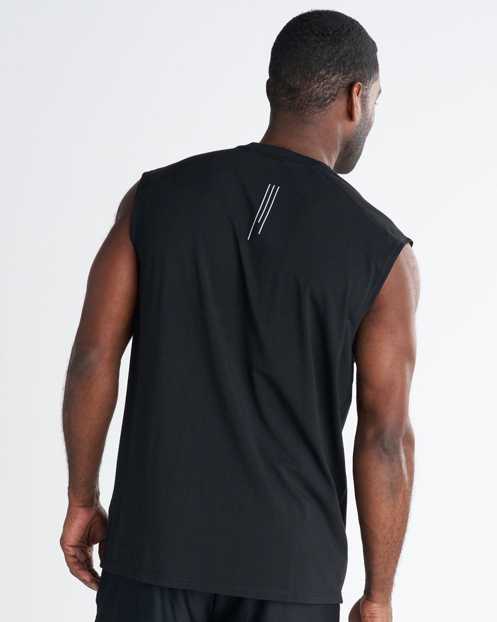 Core Raglan Cutoff - Black