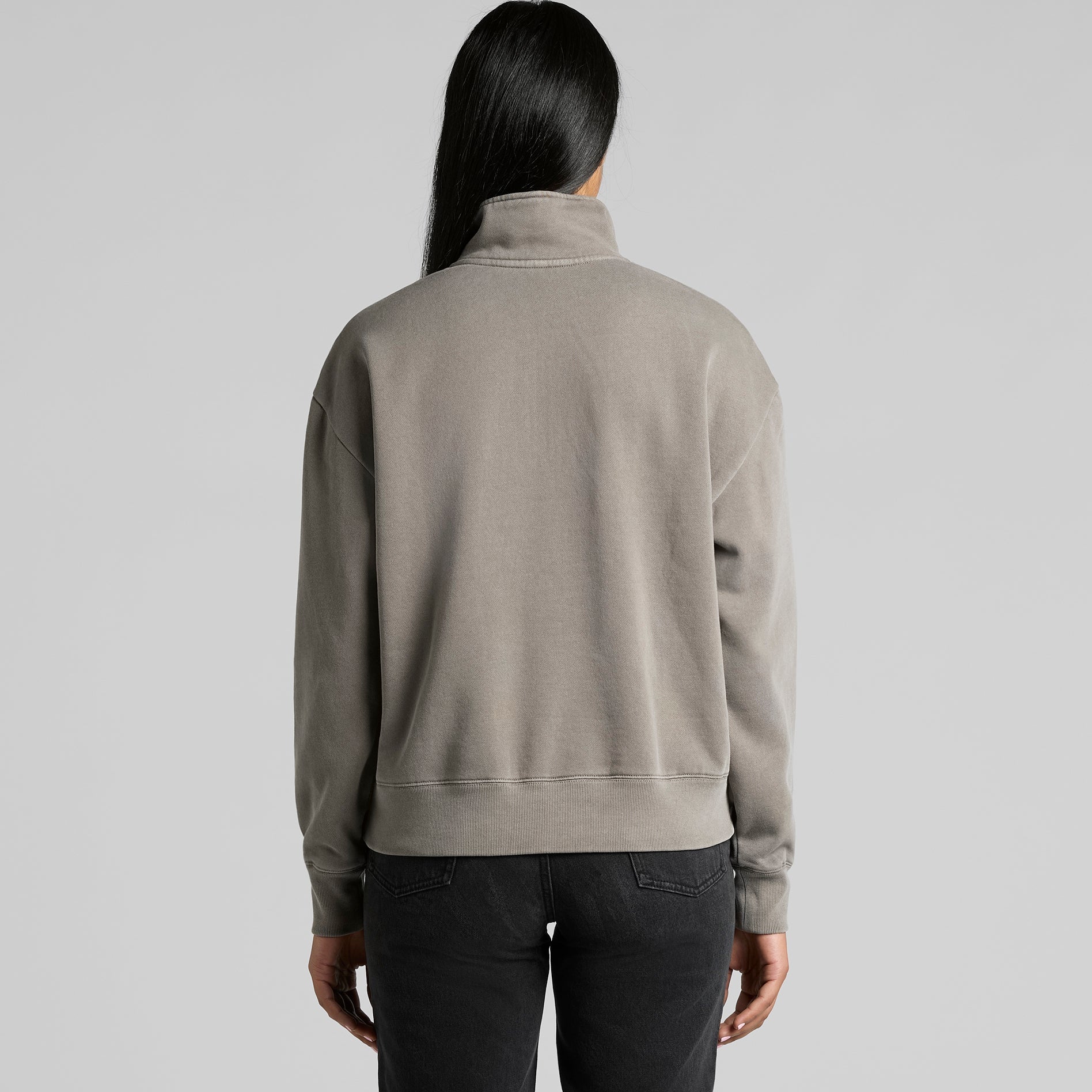 Women's Relax Faded Half Zip | Arena Custom Blanks