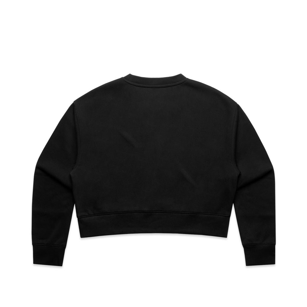 Women's Relax Crop Crew | Arena Custom Blanks