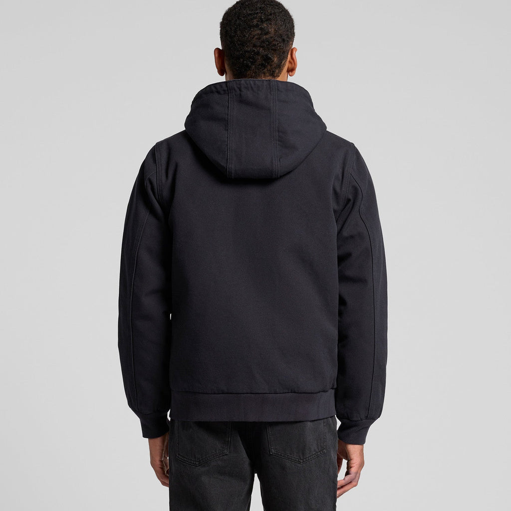Canvas Bomber Hood Jacket | Arena Custom Blanks