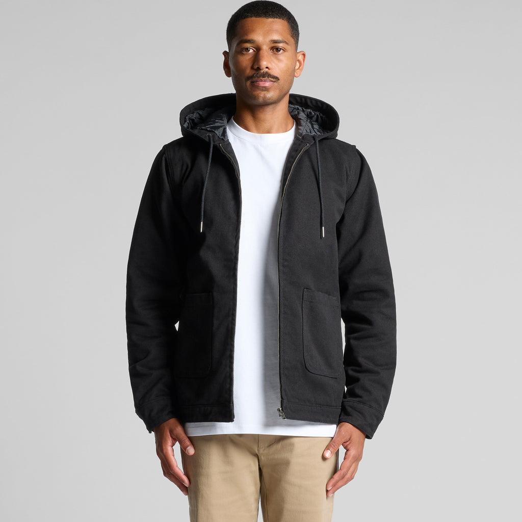 Canvas Hooded Jacket | Arena Custom Blanks