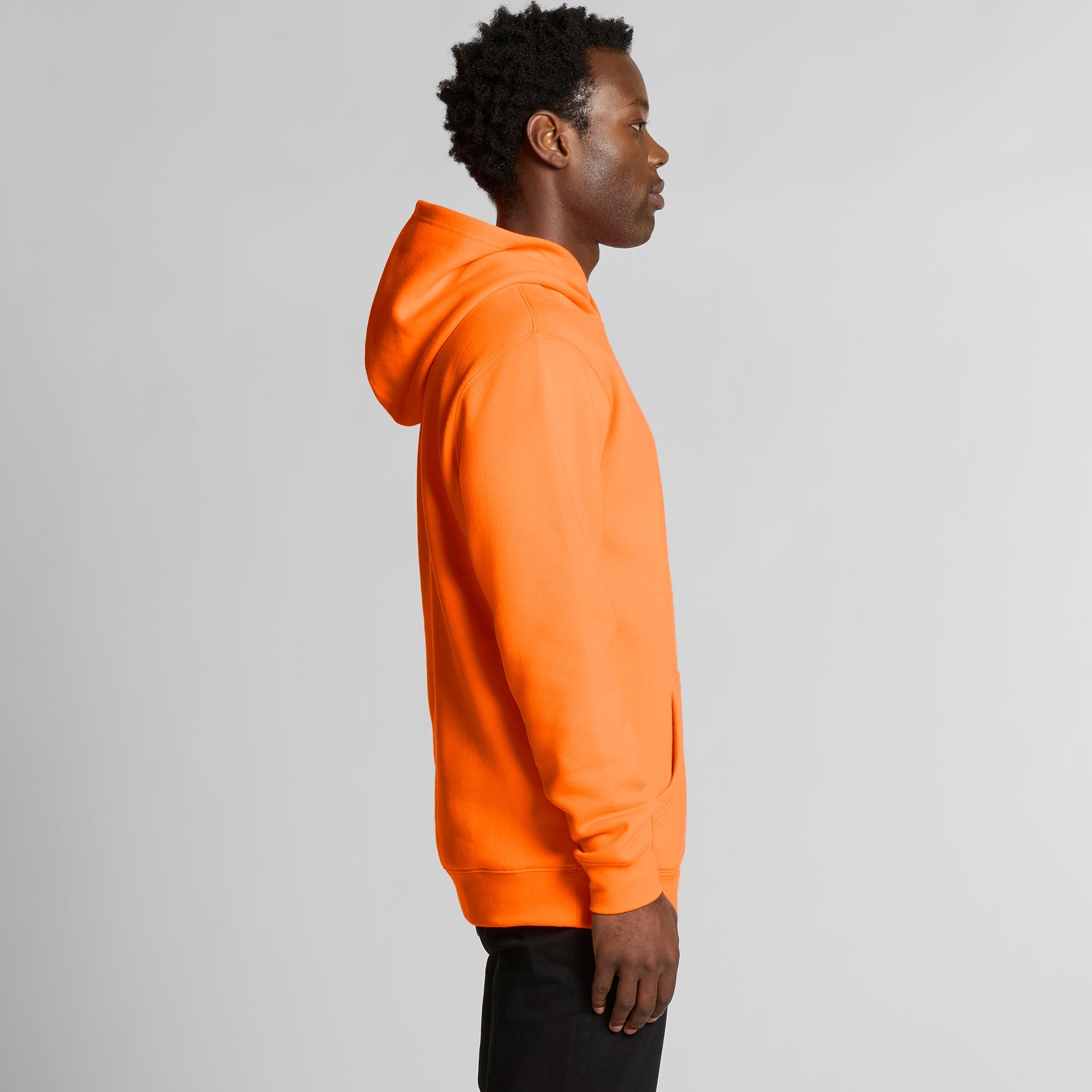 Men's Stencil Safety Hood | Arena Custom Blanks