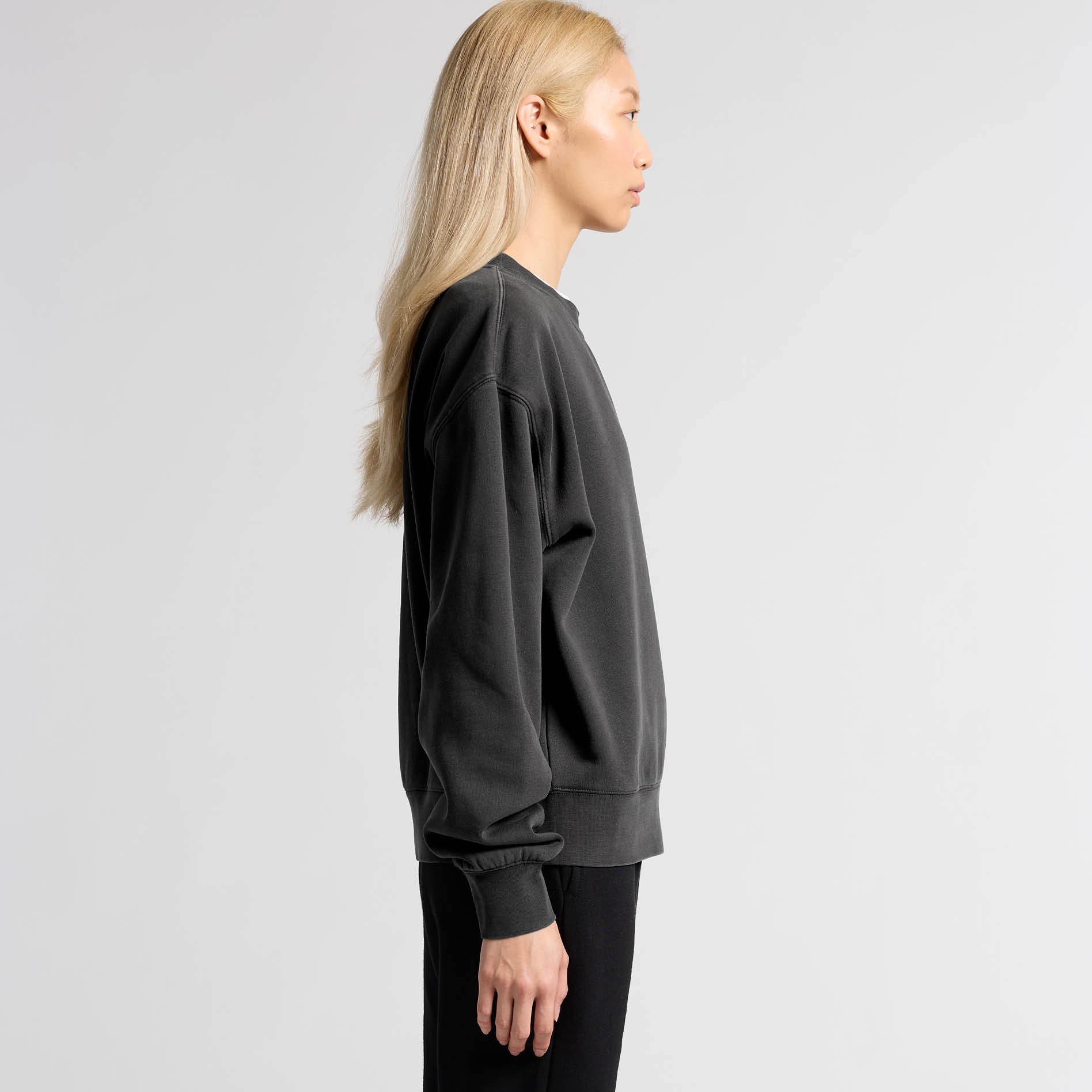 Women's Relax Faded Crew | Arena Custom Blanks